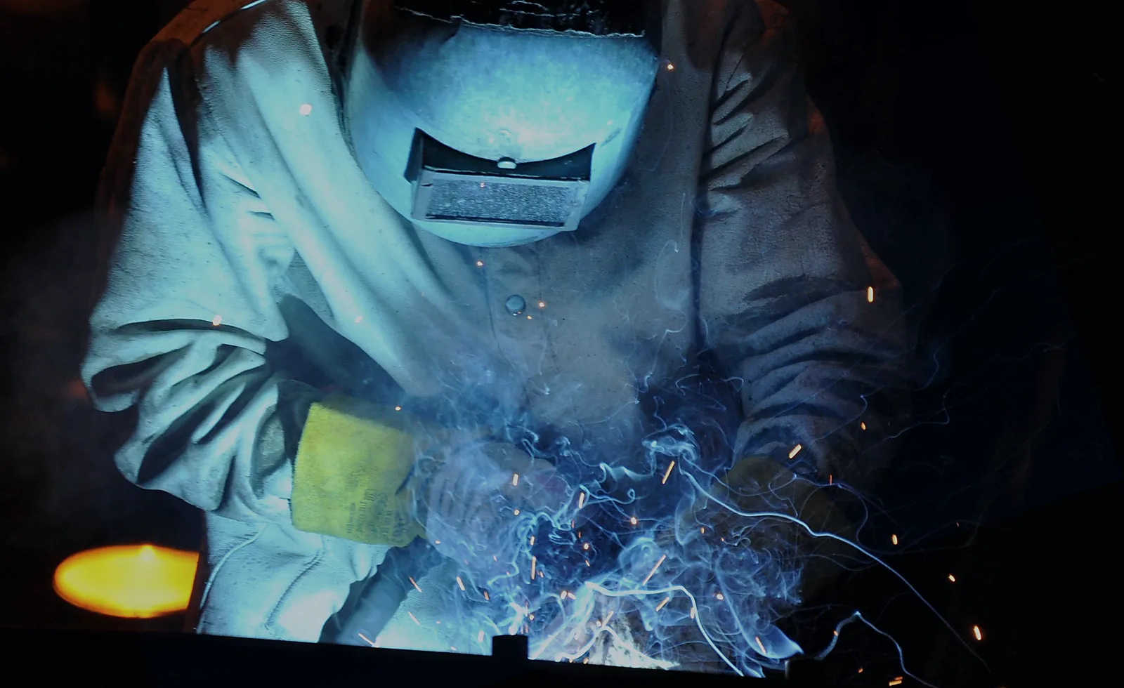Fabrication métallique en atelier